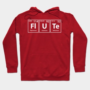 Flute (Fl-U-Te) Periodic Elements Spelling Hoodie